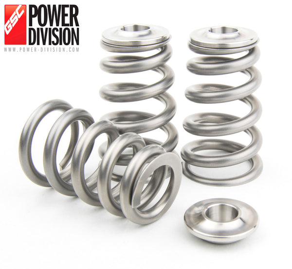 GSC P-D Toyota 2JZ-GTE Single Conical Valve Spring and Ti Retainer Kit - 5066 by GSC Power Division