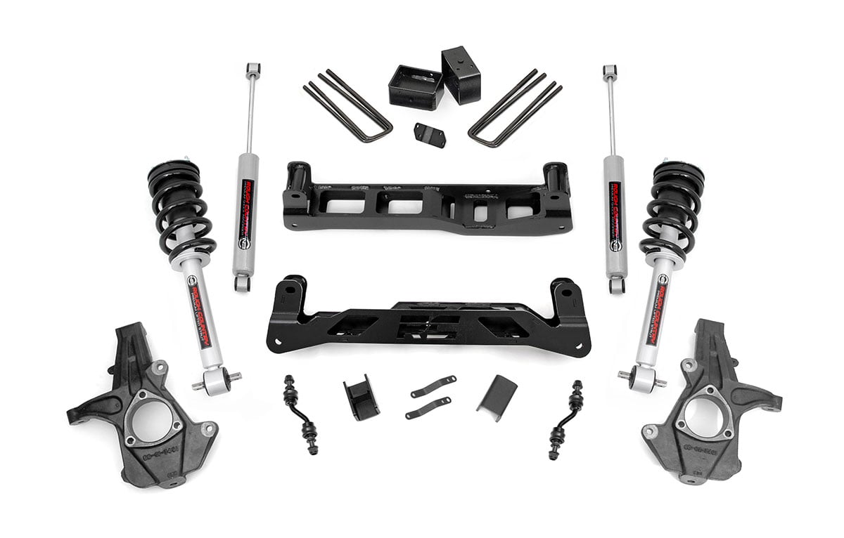 5 Inch Lift Kit | Alu/Stamp Steel | N3 Struts | Chevy/GMC 1500 (14-18 &amp; Classic)