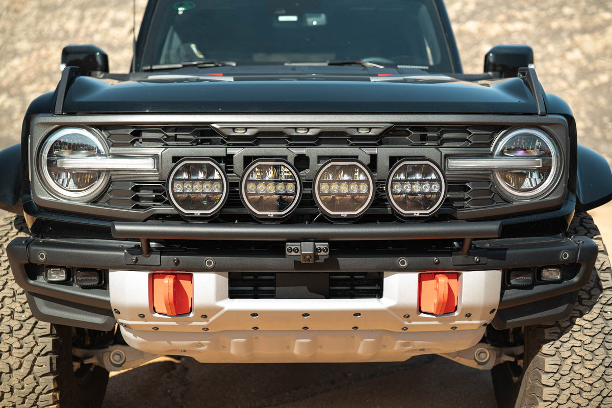 DV8 Offroad - 2021-2026 Ford Bronco Tube Push Bar - LBBR-10