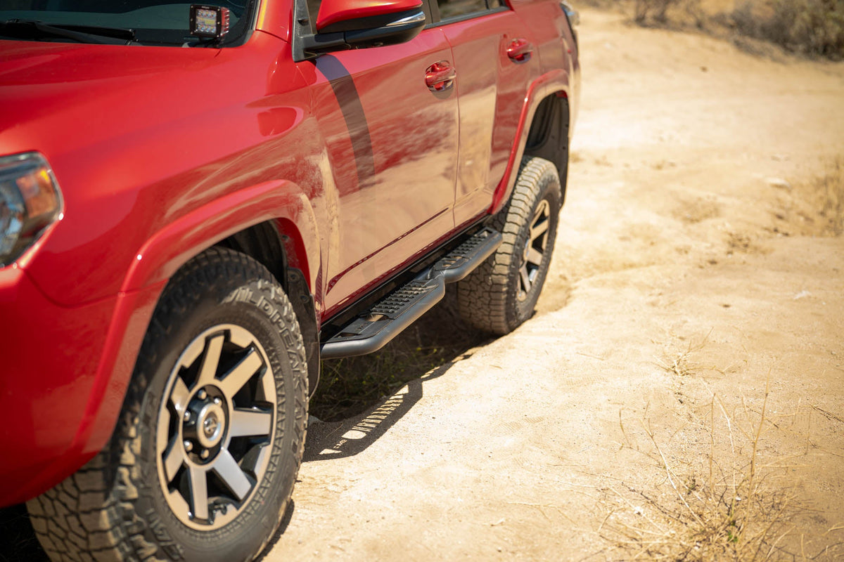 DV8 Offroad - 2010-2024 Toyota 4Runner OE Plus Side Steps - SRTF3-01