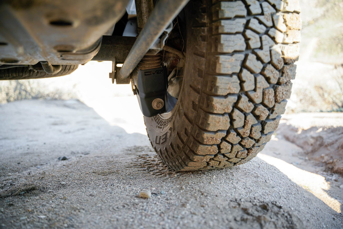 DV8 Offroad - 2010-2024 Toyota 4Runner | Rear Shock Skid Plates - SPTF3-01