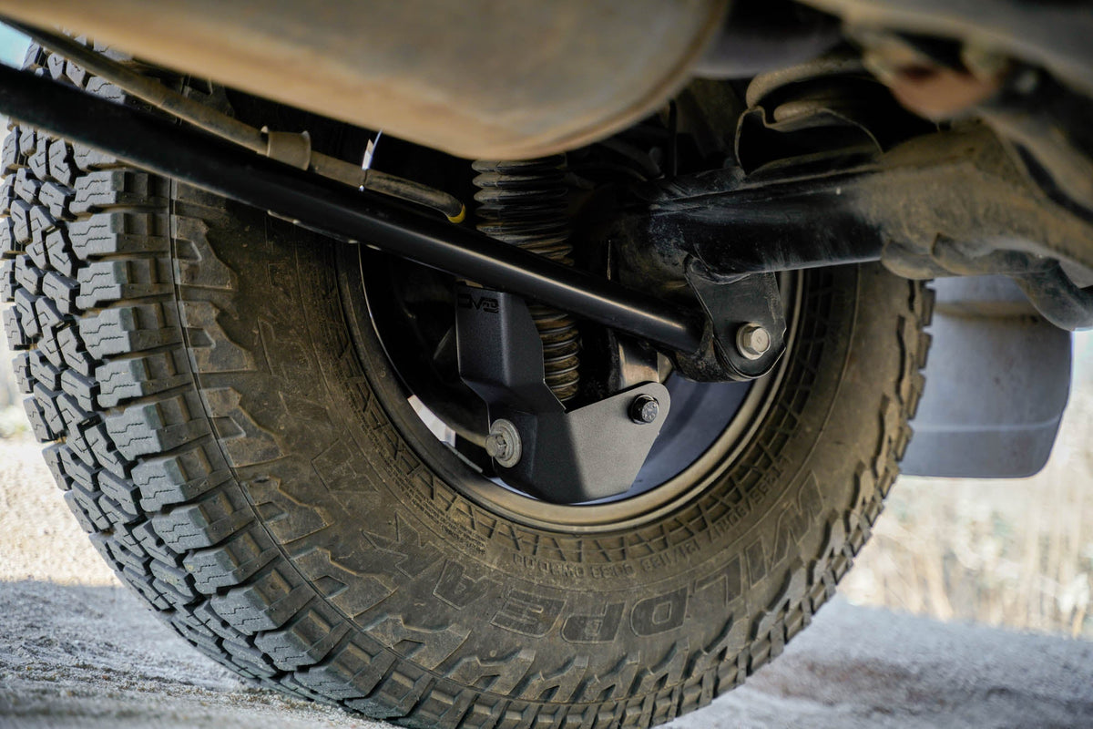 DV8 Offroad - 2010-2024 Toyota 4Runner | Rear Shock Skid Plates - SPTF3-01