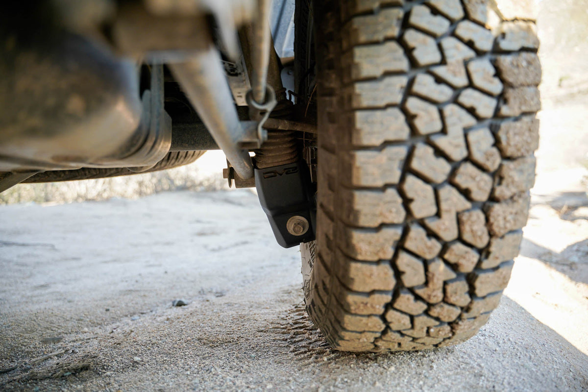 DV8 Offroad - 2010-2024 Toyota 4Runner | Rear Shock Skid Plates - SPTF3-01