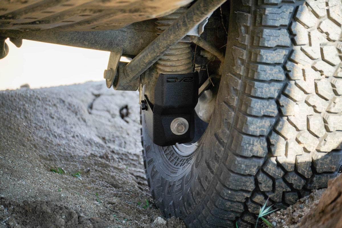 DV8 Offroad - 2010-2024 Toyota 4Runner | Rear Shock Skid Plates - SPTF3-01