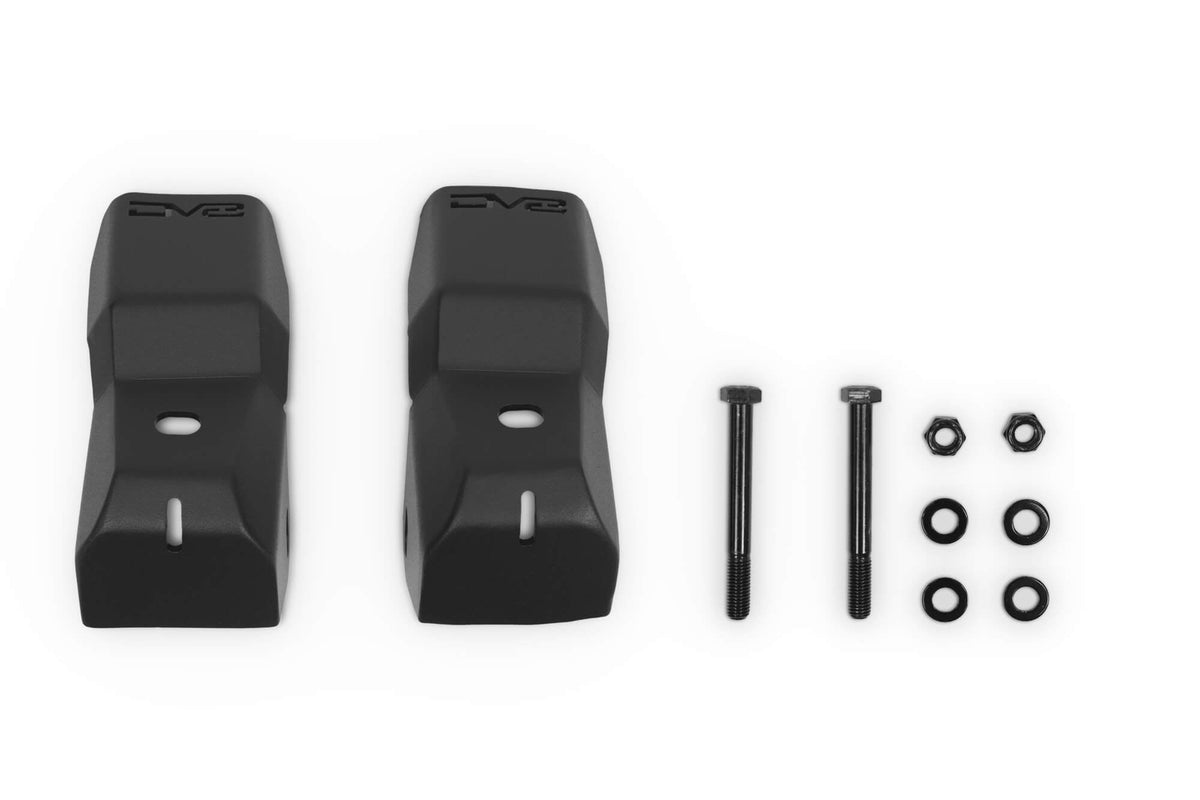 DV8 Offroad - 2010-2024 Toyota 4Runner | Rear Shock Skid Plates - SPTF3-01