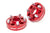 1.5 Inch Wheel Adapters | 5x4.5 to 5x5 | Red | Jeep Cherokee XJ/Comanche MJ/Wrangler TJ 
