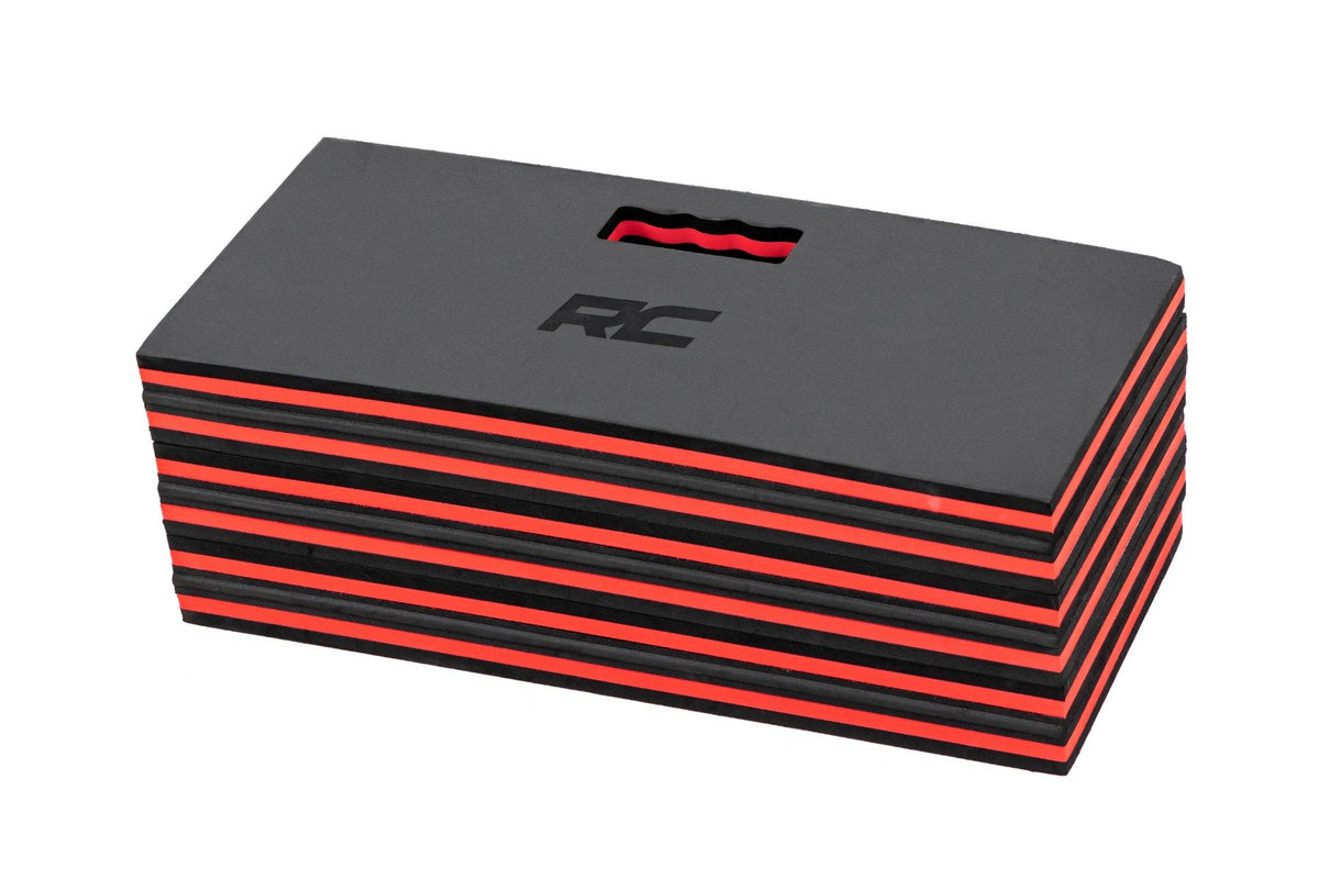 Folding Mechanics Mat | 1.25&quot; Thick EVA Foam | 22 x 55 inches