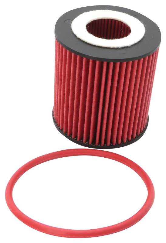 K&N Automotive Oil Filter - HP-7044 by K&N Engineering - front view