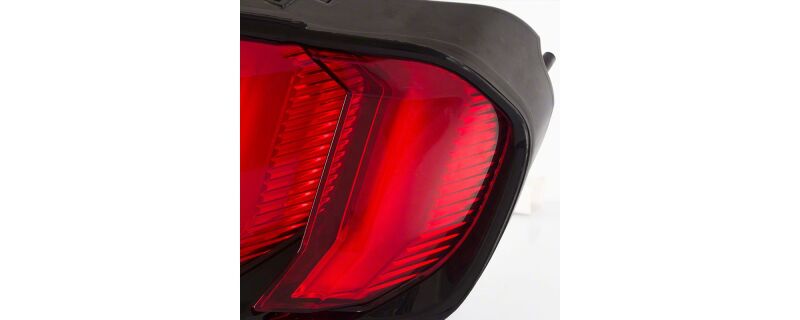 Raxiom 15-23 Ford Mustang Euro Style LED Tail Lights- Gloss Black Housing- Red Lens - 412123 - additional view 7