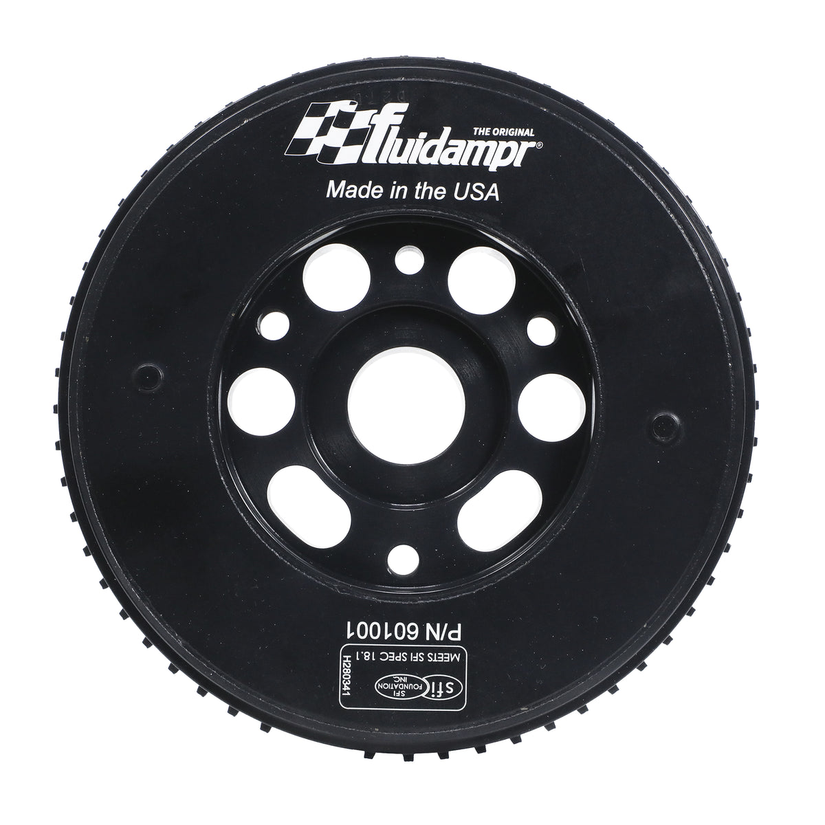Fluidampr 03-13 Mazda MZR 2.3L/2.5L Steel Internally Balanced Damper - 601001 for 2007-2013 Mazda MazdaSpeed3 - front view