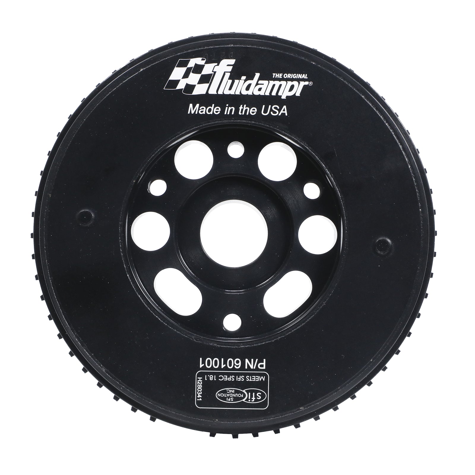 Fluidampr 03-13 Mazda MZR 2.3L/2.5L Steel Internally Balanced Damper - 601001 for 2007-2013 Mazda MazdaSpeed3 - front view