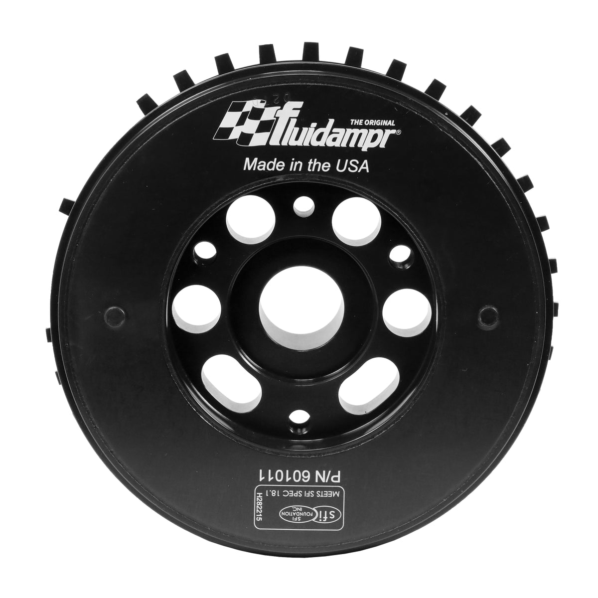 Fluidampr 06-14 Madza MX-5 Miata MZR Steel Internally Balanced Damper - 601011 for 2006-2014 Mazda MX 5 Miata - front view