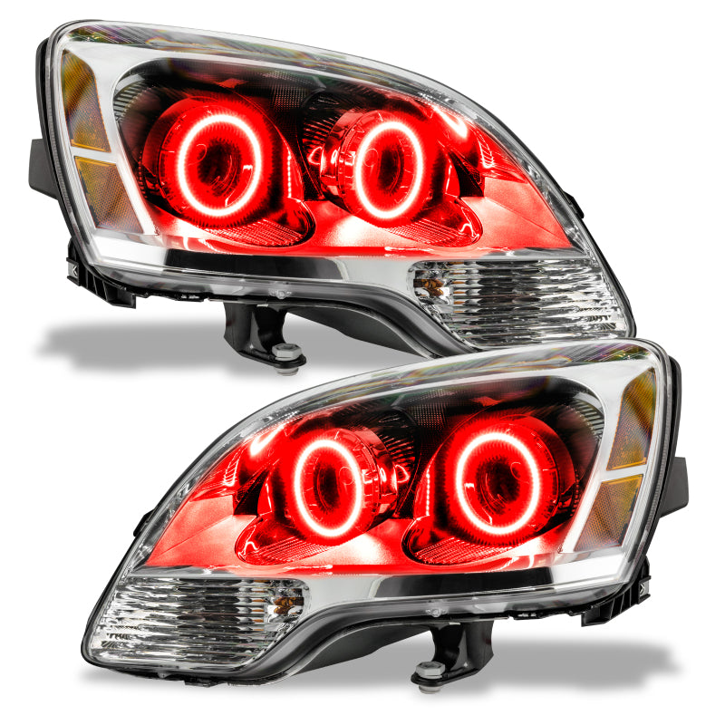 Oracle Lighting 08-12 GMC Acadia Non-HID Pre-Assembled LED Halo Headlights -Red SEE WARRANTY - 7732-003