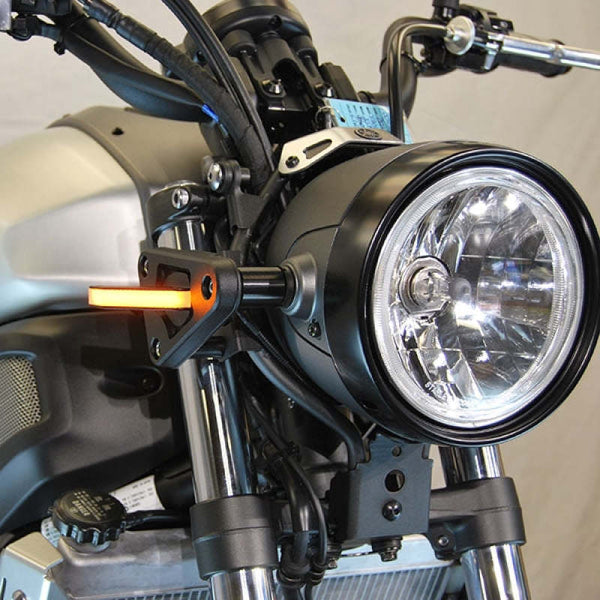 New Rage Cycles 16-21 Yamaha XSR 700 Front Turn Signals w/Load EQ - XSR700-FS-L - front view