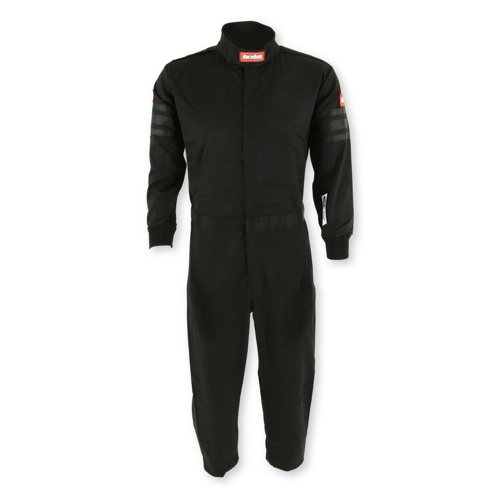 RaceQuip Black Trim SFI-1 JR. Suit - KSmall