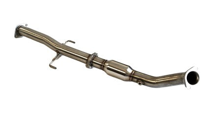 Invidia 2022+ Toyota GR Corolla Front Pipe w/ High Flow Cat - HS22TGCFPCEA3L for 2023-2025 Toyota GR Corolla - front view