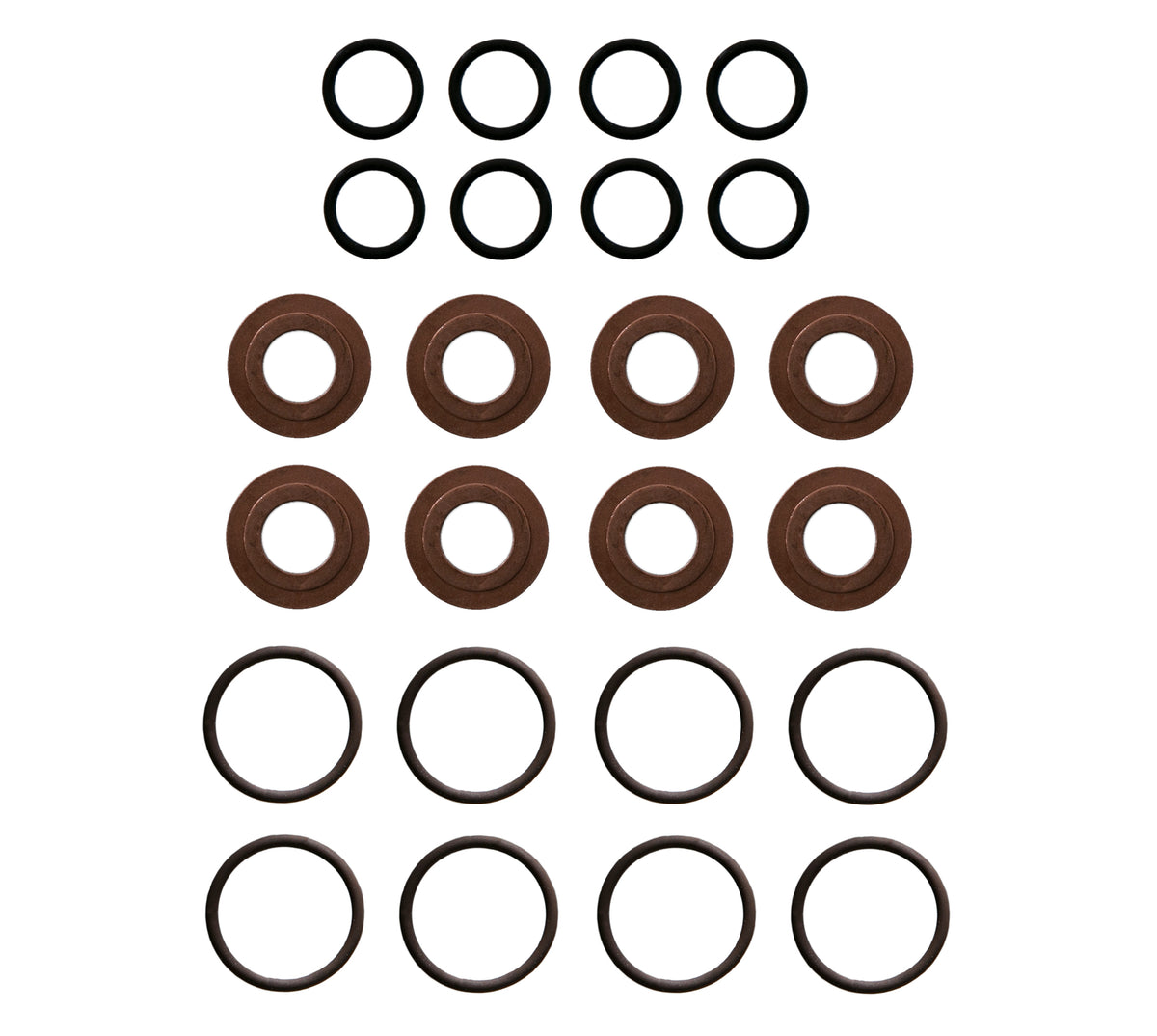 Fel-Pro Chevrolet Silverado 2500 HD ES 73186 Fuel Injector O-Ring Kit - ES73186 - front view