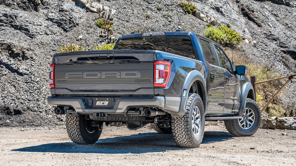 Borla 21-23 Ford Raptor 3in Tail Pipe Kit 4.5in Tip