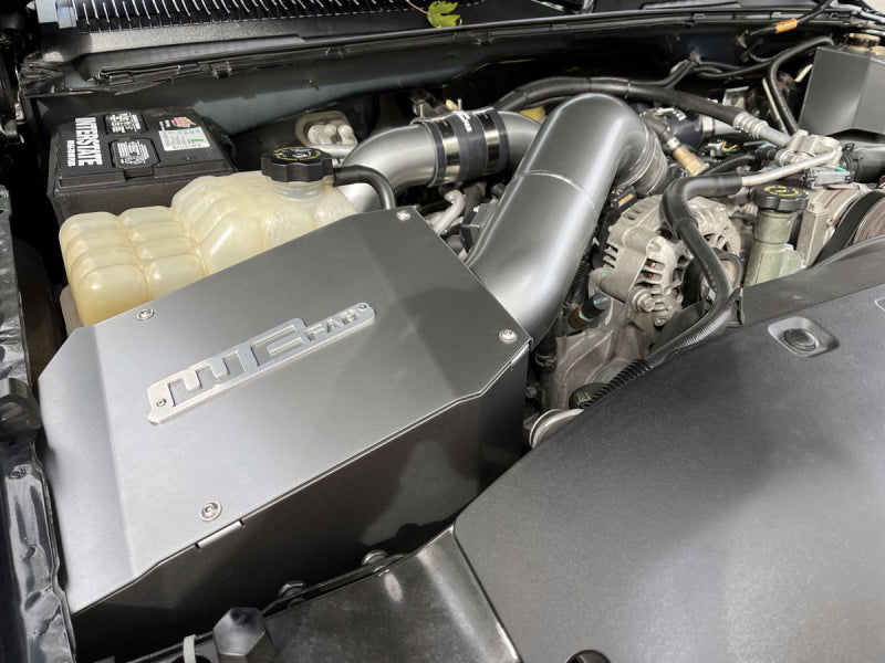 Wehrli 01-04 GM Duramax LB7 4in Intake Kit - Flat Black - WCF100190-FB