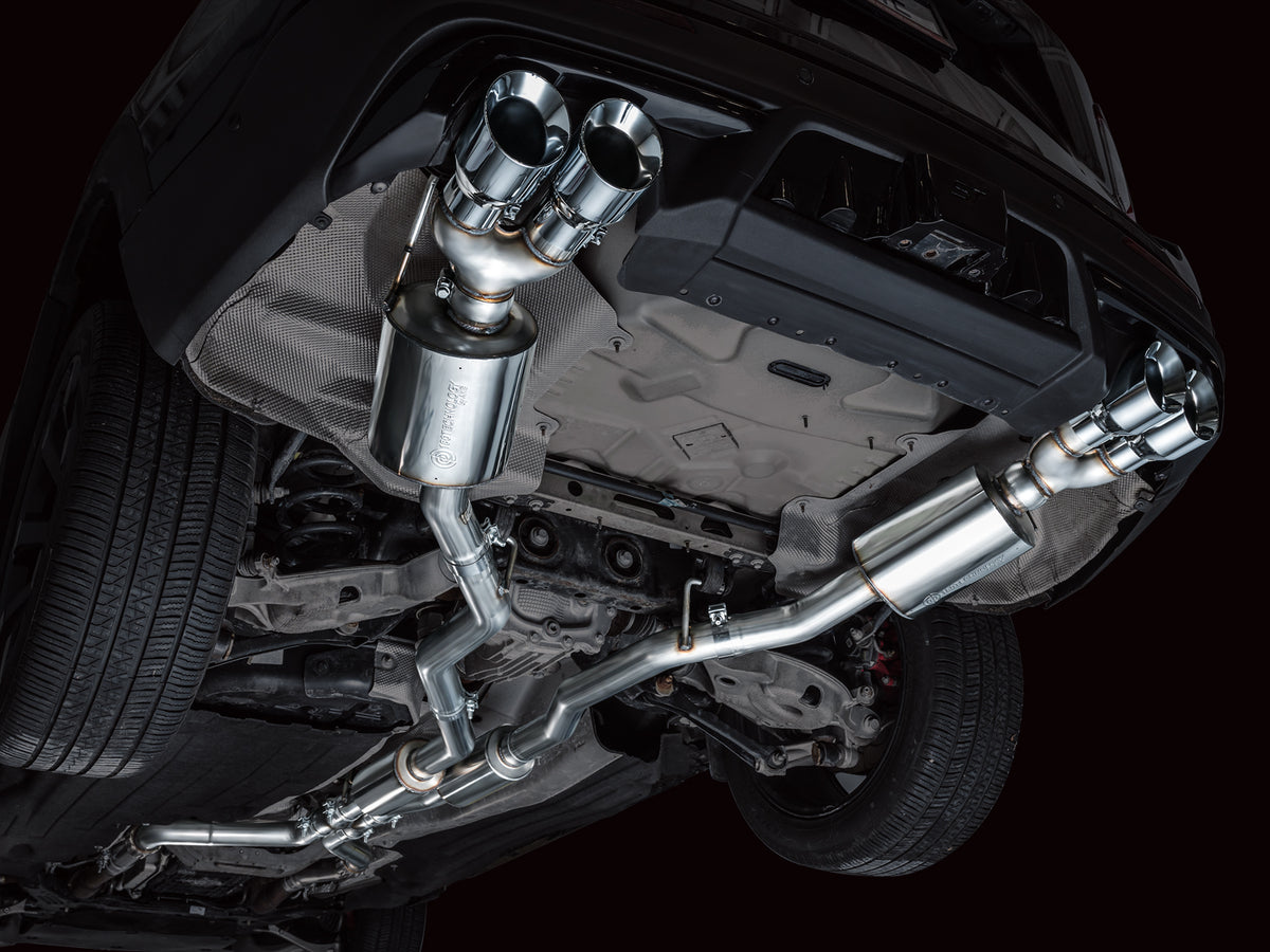 AWE Tuning 2020+ Ford Explorer ST Touring Edition Exhaust w/ Chrome Silver Tips - 3015-42625