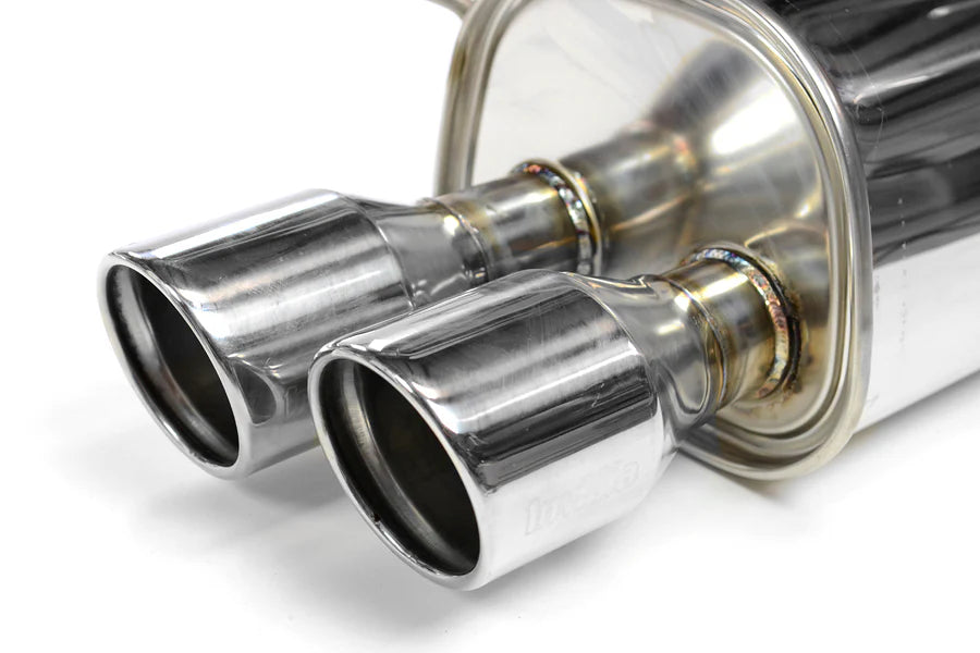 Invidia 11+ STI/WRX Sedan Only 76mm Q300 Stainless Steel Tip Cat-back Exhaust - HS11STIG3S
