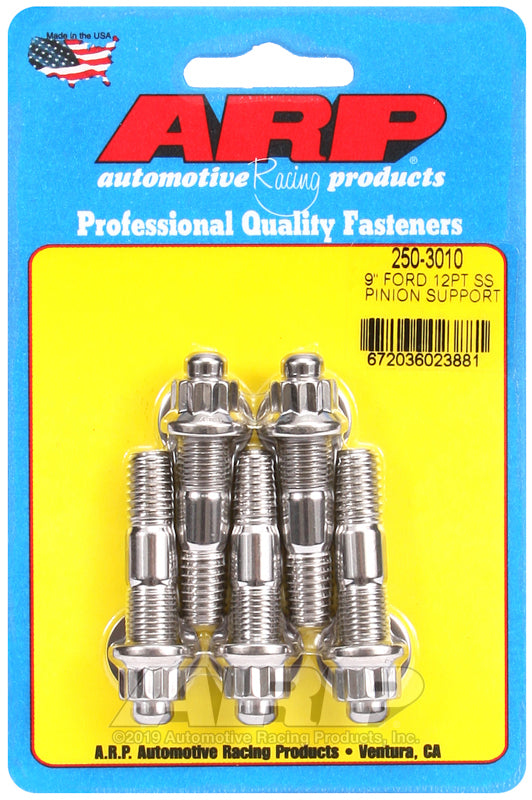 ARP Ford 9in Pinion Support SS 12pt Stud Kit - 250-3010