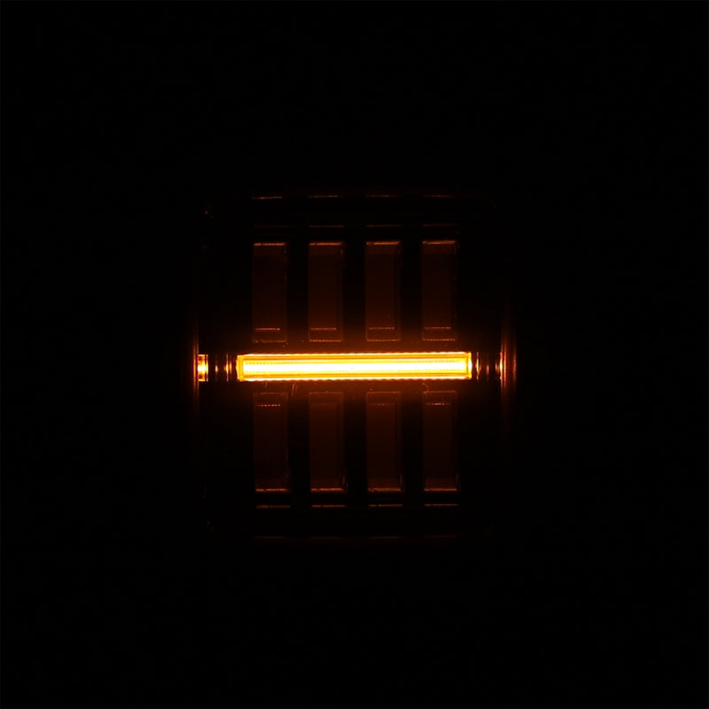 AlphaRex 18-23 Jeep Wrangler JL NOVA Prismatic LED Taillights Black-Red - 602020