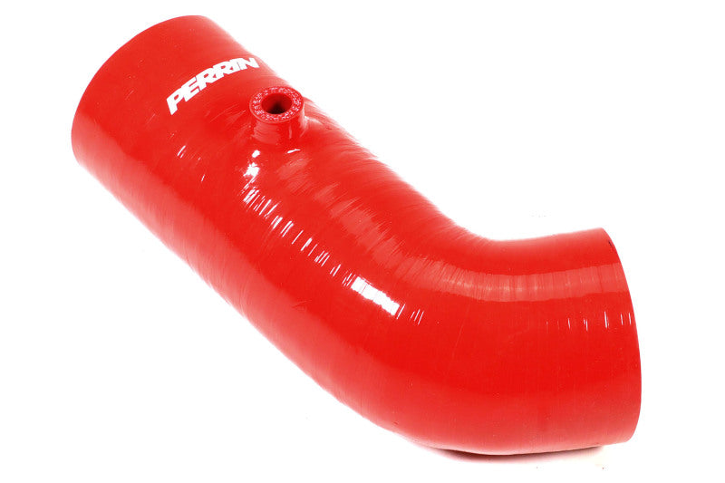 Perrin 22-23 Subaru BRZ/Toyota GR86 Silicone Inlet Hose (3in. ID / SS Wire) - Red - PSP-INT-432RD
