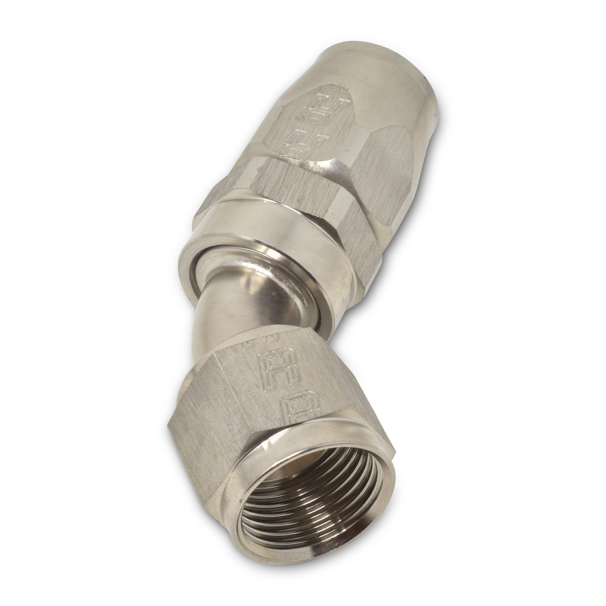 Russell Performance -12 AN Endura 45 Degree Full Flow Hose End - 610121