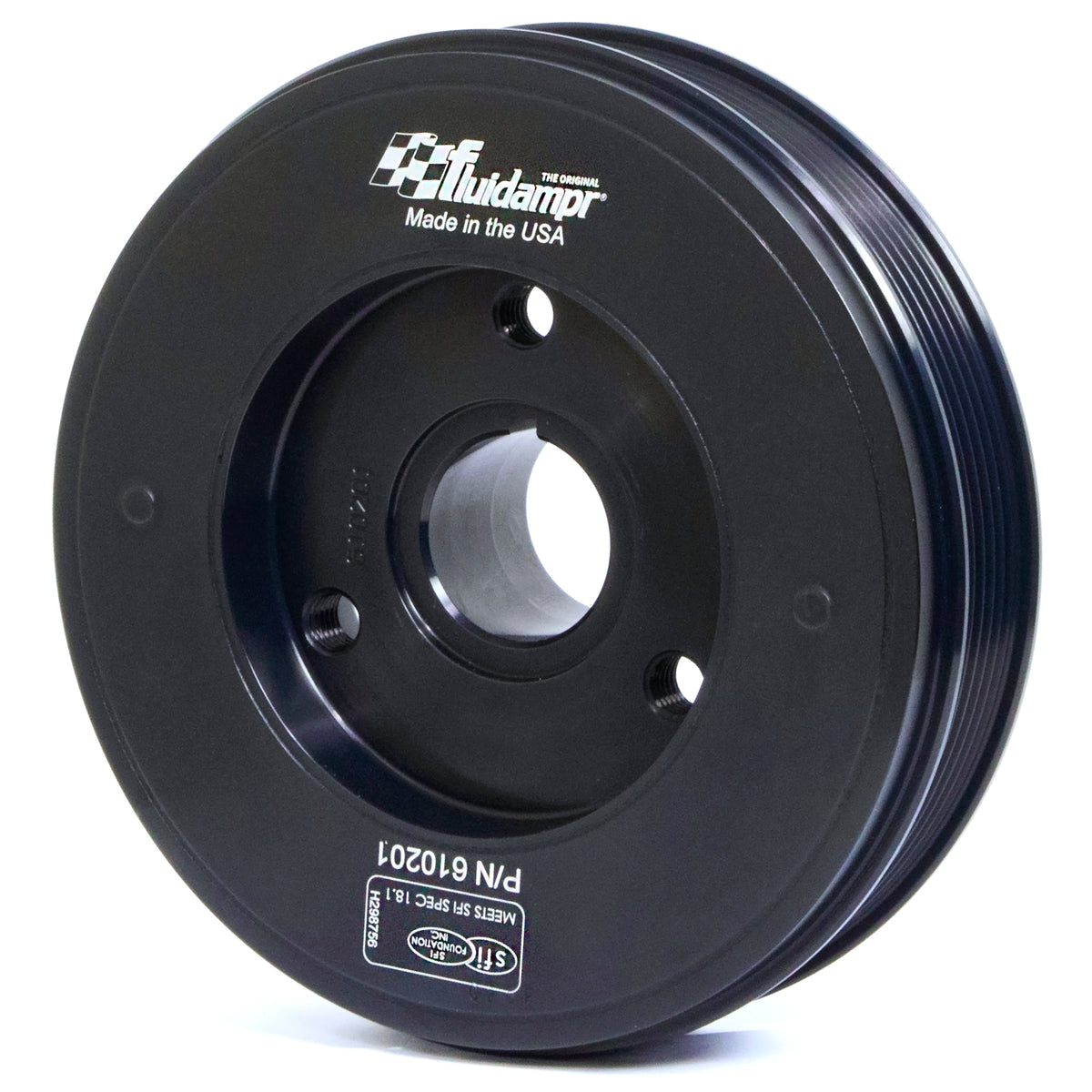 Fluidampr 02-16 Ford 4.0L Barra I6 Steel Internally Balanced Damper - 610201