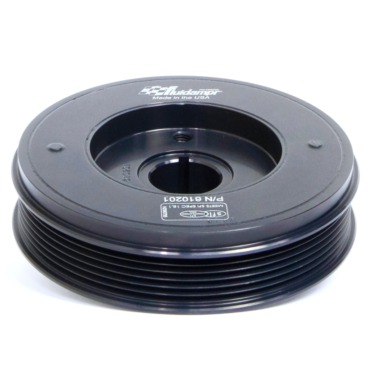 Fluidampr 02-16 Ford 4.0L Barra I6 Steel Internally Balanced Damper - 610201