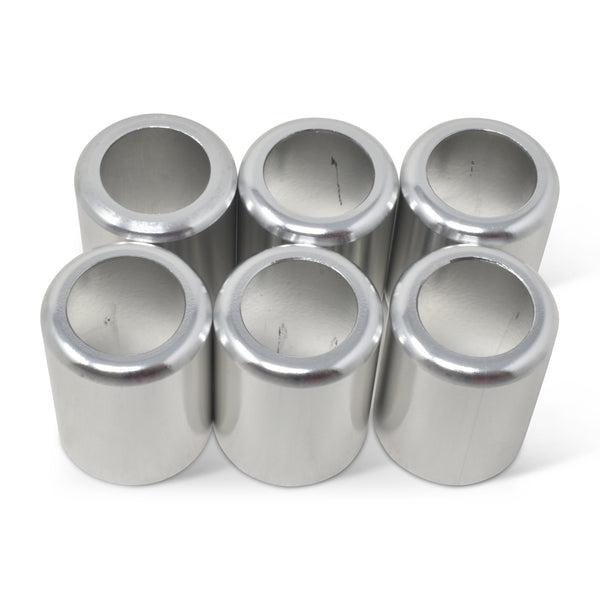 Russell Performance -12 AN Crimp Collars (O.D. 0.950) (6 Per Pack) - 610393 - front view