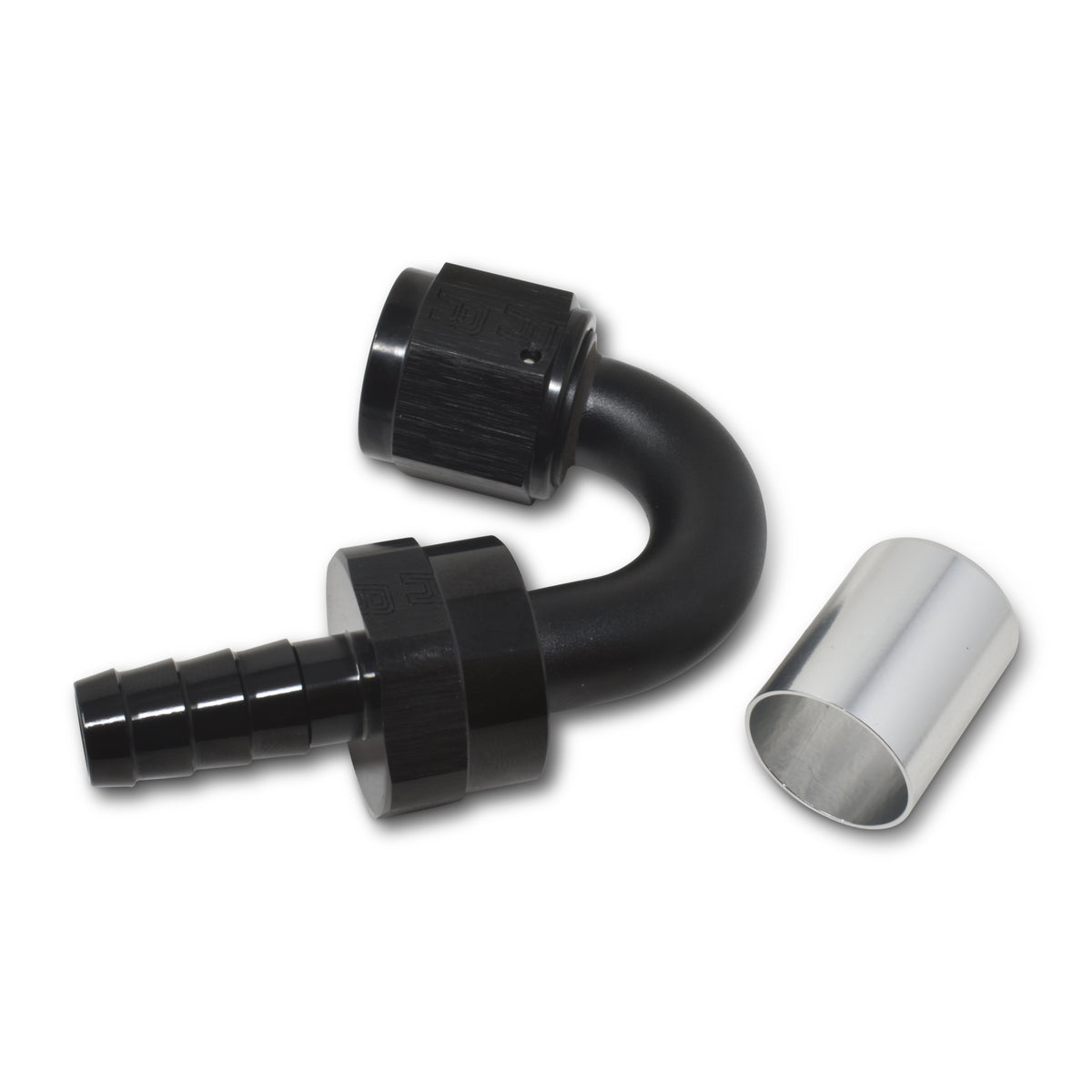 Russell Performance -6 AN Proclassic Crimp 150 Degree End (O.D. 0.600) - 610503