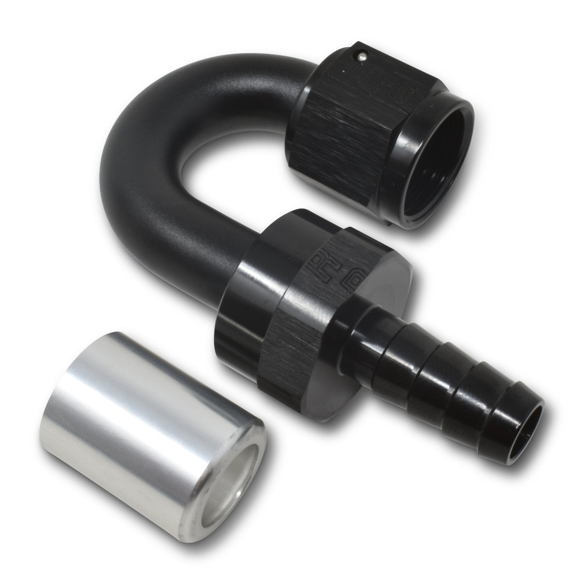 Russell Performance -6 AN Proclassic Crimp 180 Degree End (O.D. 0.600) - 610513