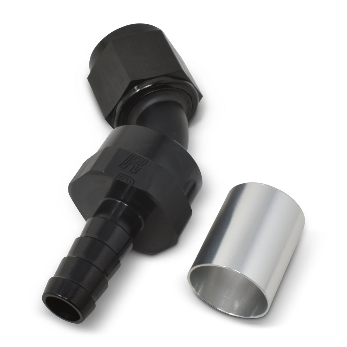 Russell Performance -8 AN Proclassic Crimp 45 Degree End (O.D. 0.700) - 610533