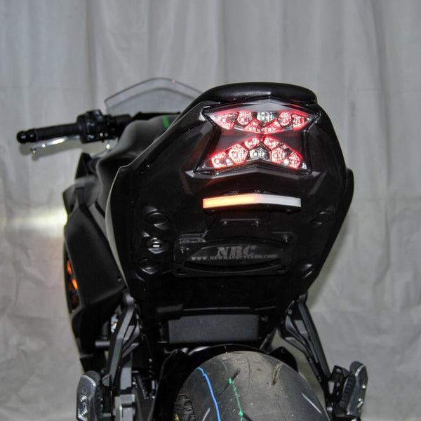 New Rage Cycles 23+ Kawasaki Ninja 650 Fender Eliminator Tucked - N650-FE-T - front view