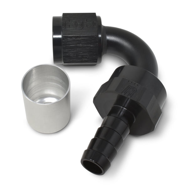 Russell Performance -10 AN Proclassic Crimp 120 Degree End (O.D. 0.825) - 610613 - front view
