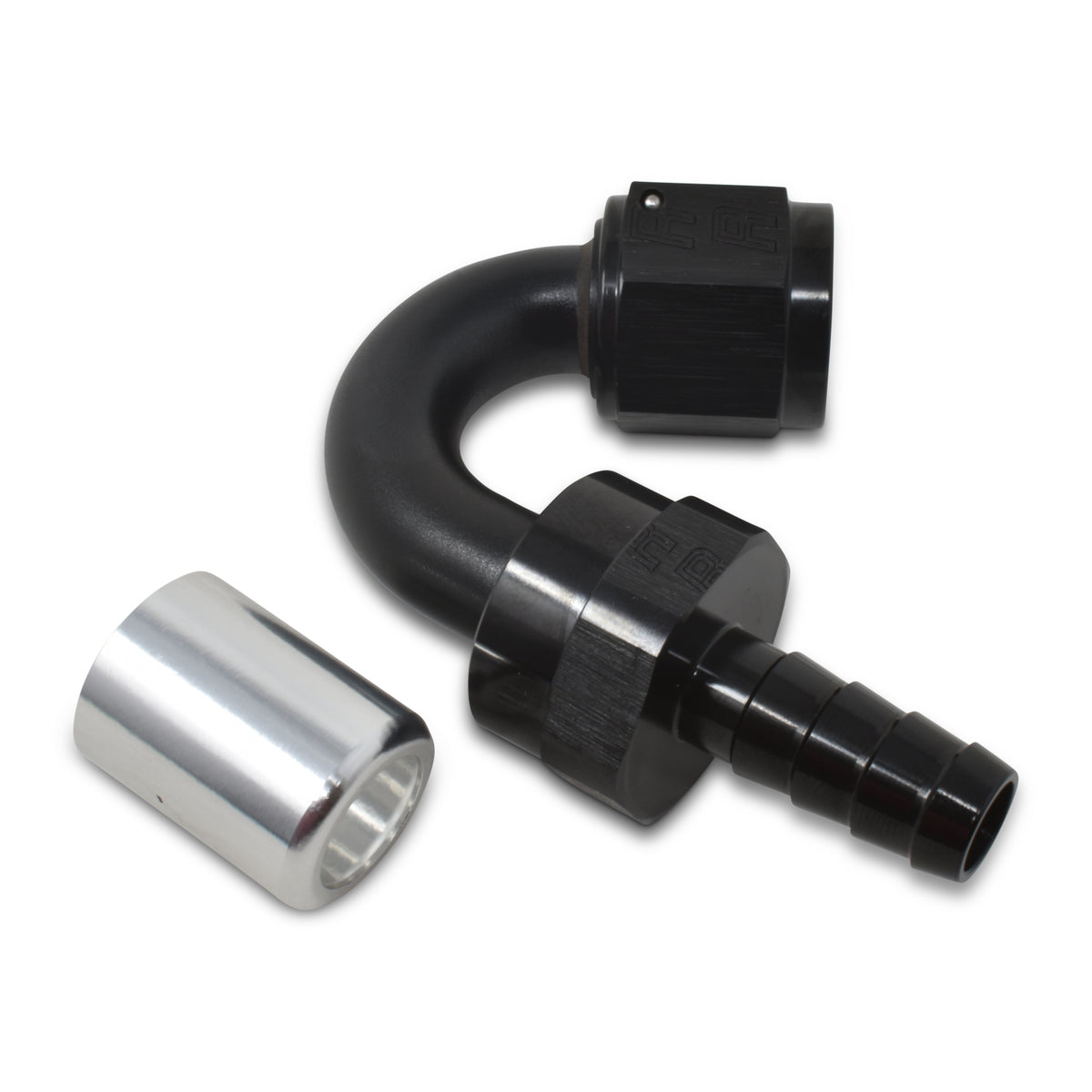 Russell Performance -10 AN Proclassic Crimp 150 Degree End (O.D. 0.825) - 610623