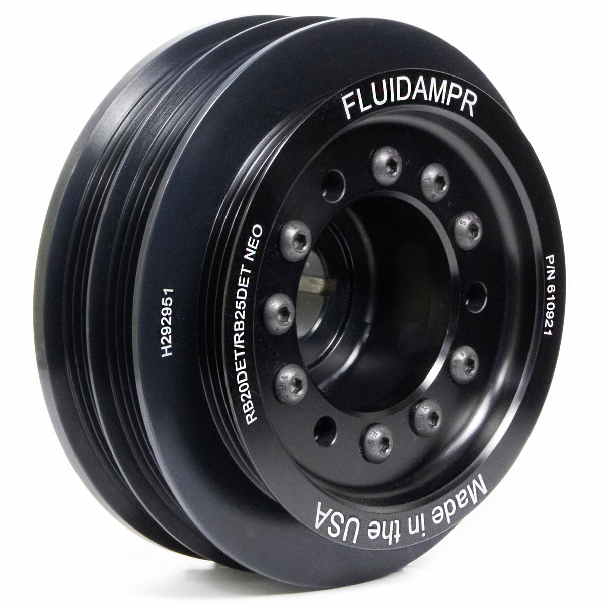 Fluidampr Nissan RB20DET/RB25DET NEO Phase-1 BNR32 GT-R Steel Internally Balanced Damper - 610921