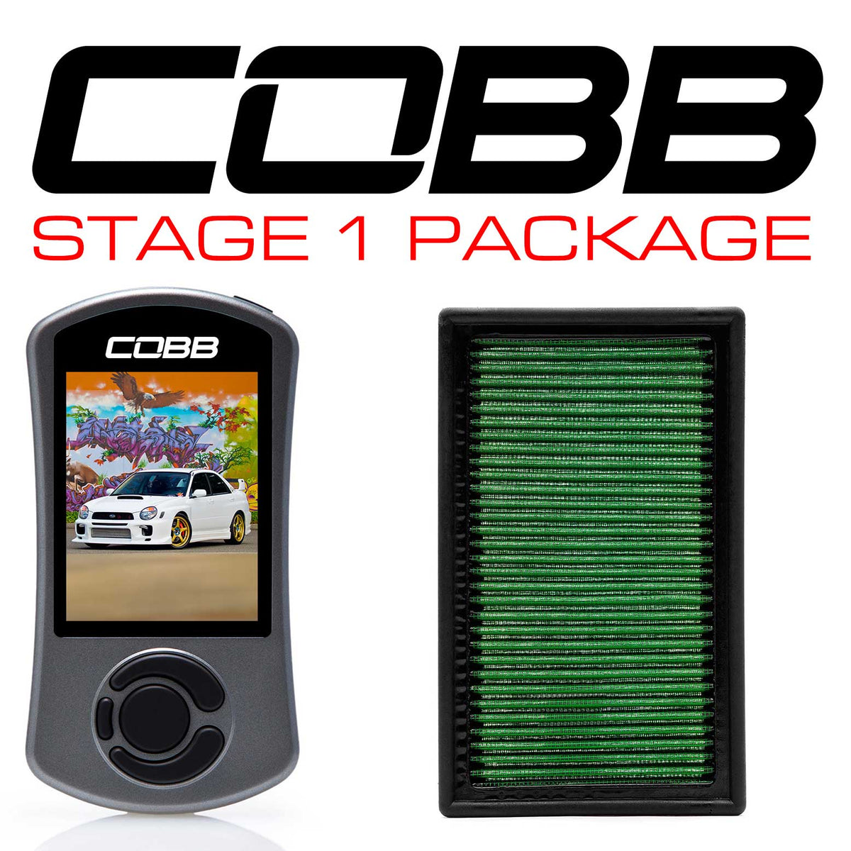 Subaru 02-05 WRX Stage 1 Power Package w/V3 - 612X01