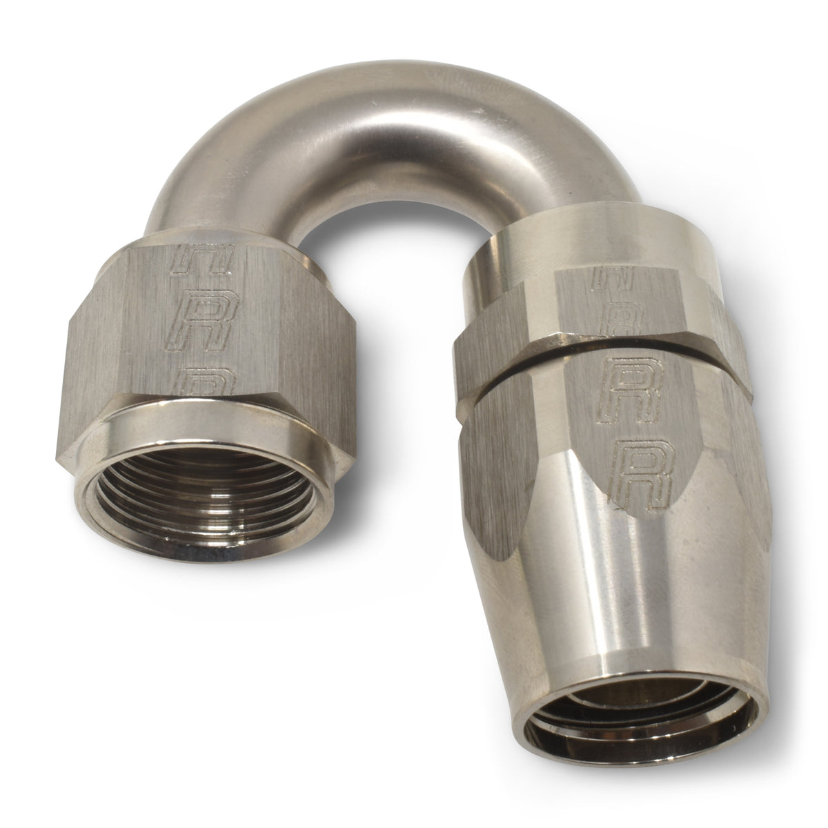Russell Performance -8 AN Endura 180 Degree Full Flow Swivel Hose End (With 3/4in Radius) - 613511
