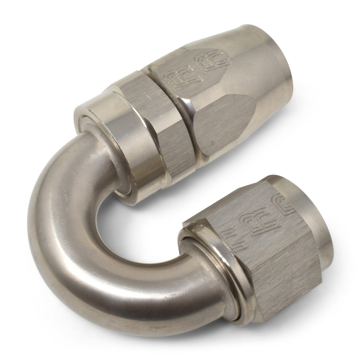 Russell Performance -10 AN Endura 180 Degree Full Flow Swivel Hose End (With 15/16in Radius) - 613521