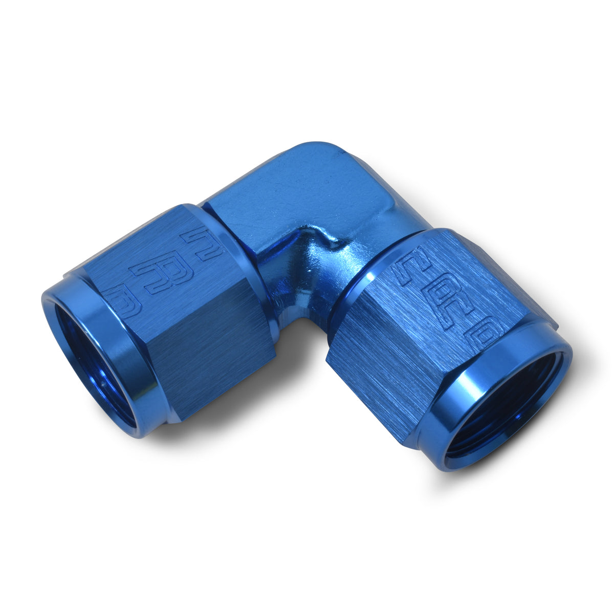 Russell Performance -4 AN 90 Degree Female AN to Female AN Fitting - 614504