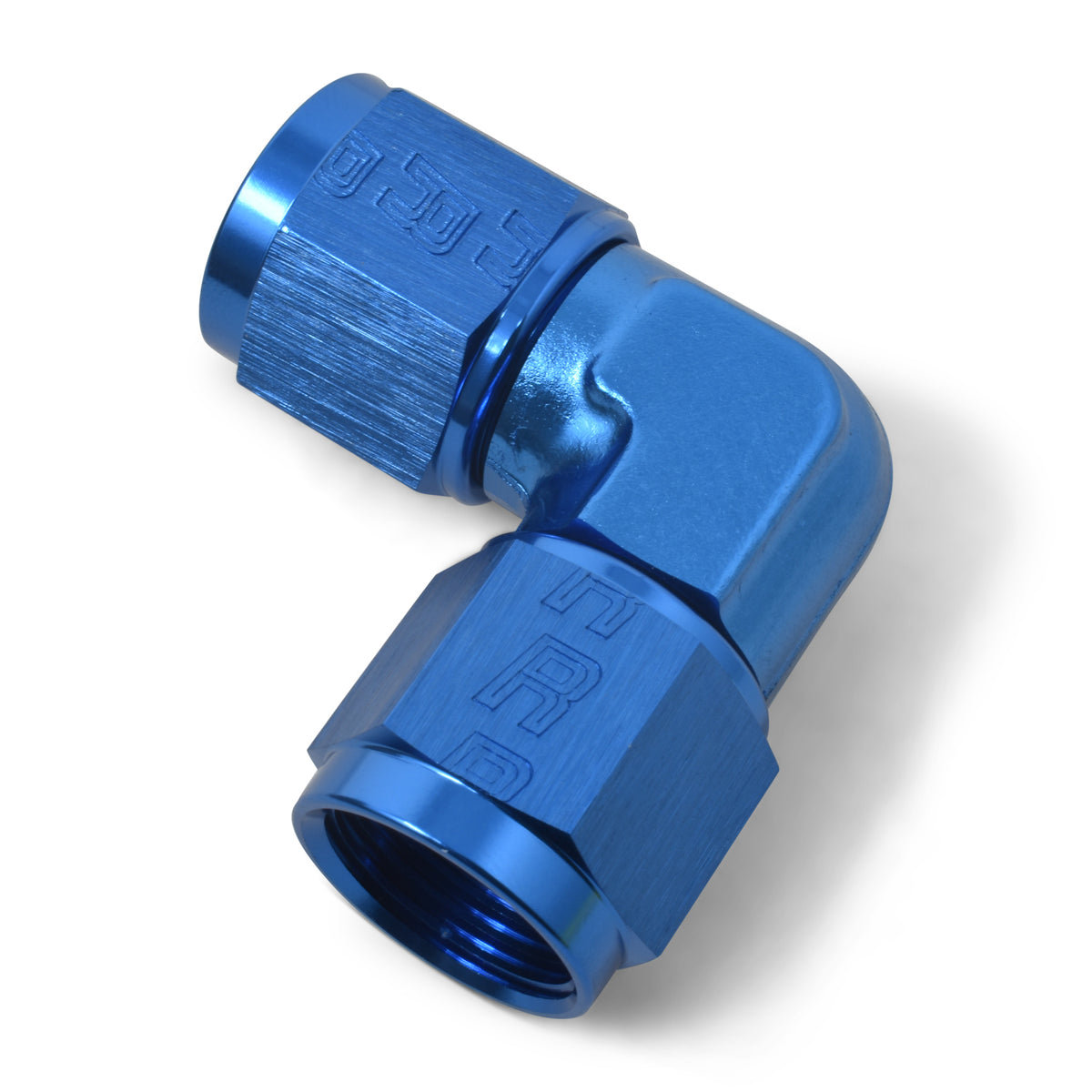 Russell Performance -6 AN 90 Degree Female AN to Female AN Fitting - 614506
