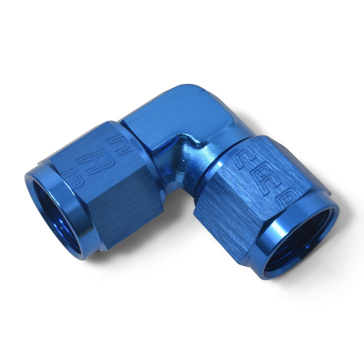 Russell Performance -8 AN 90 Degree Female AN to Female AN Fitting - 614508