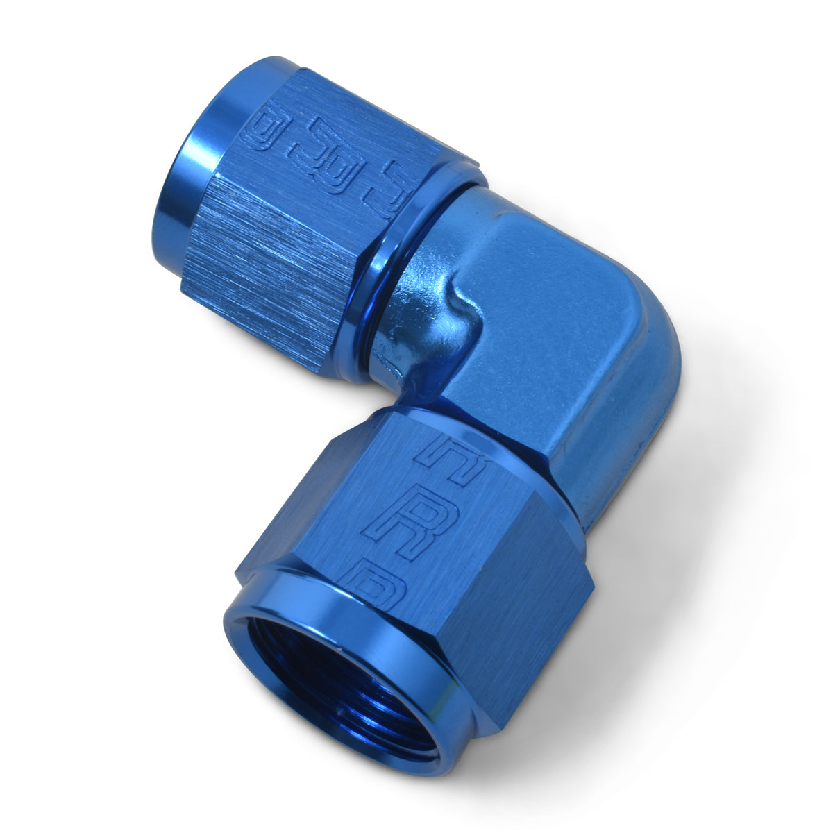 Russell Performance -8 AN 90 Degree Female AN to Female AN Fitting - 614508