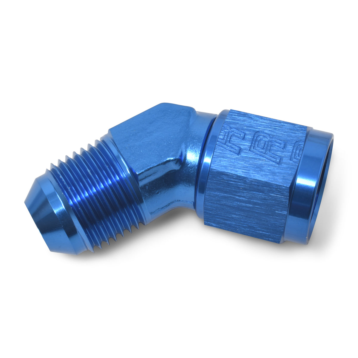 Russell Performance -3 AN 45 Degree Male AN to Female AN Fitting - 614703