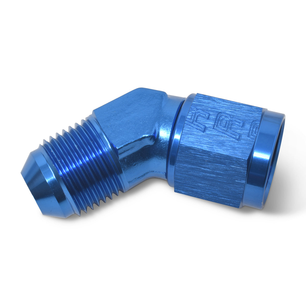Russell Performance -6 AN 45 Degree Male AN to Female AN Fitting - 614706