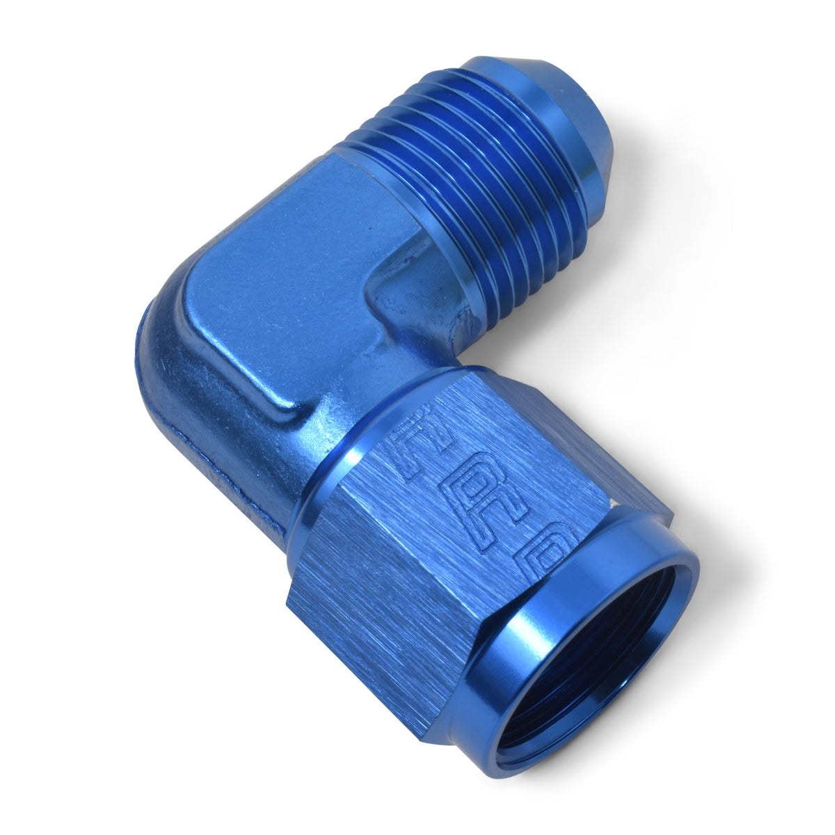 Russell Performance -8 AN 90 Degree Male AN to Female AN Fitting - 614808