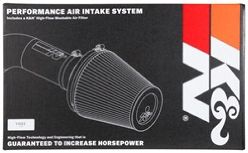 K&N Performance Intake Kit TYPHOON; HONDA S2000, I4-2.0L, 00-03; WRINKLE RED - 69-1040TWR for 2000-2005 Honda S2000 - side vi